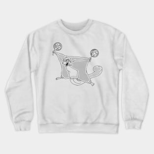 Flying Squirrel Crewneck Sweatshirt